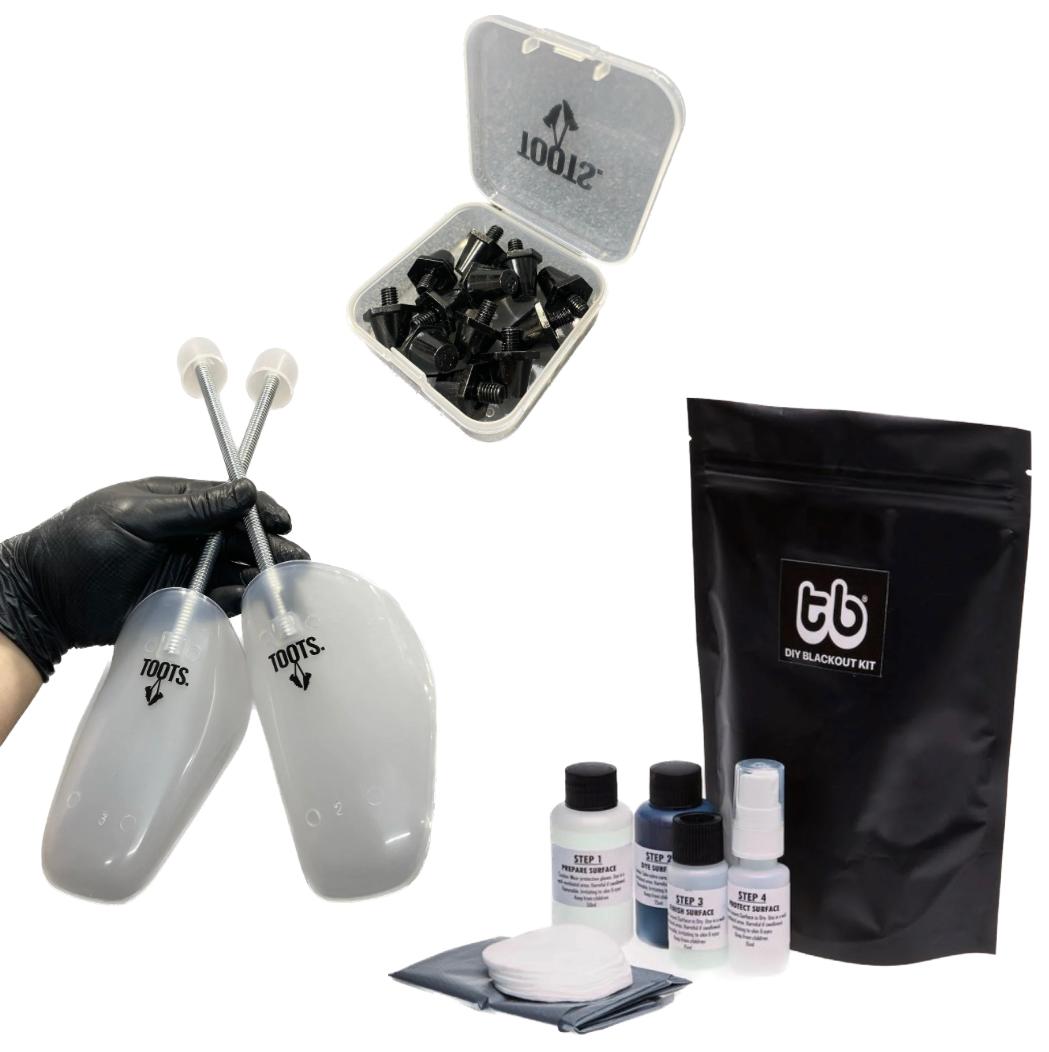 DIY BlackOut Kit + Studs + Boot Shapers Bundle